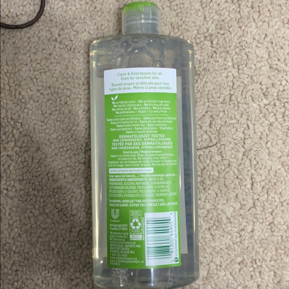 Simple Miscellar Water - Picture 3 of 4